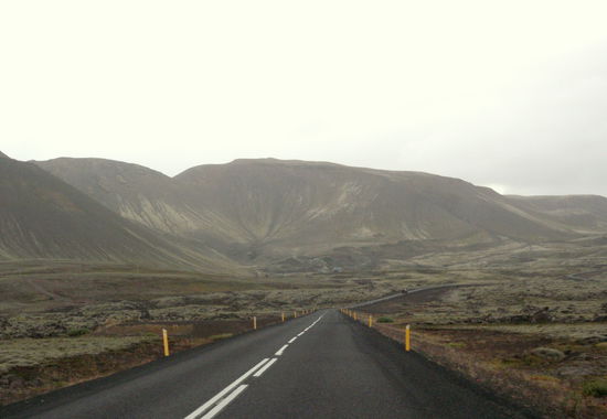 auf in die "Blauen Berge", Bláfjöll