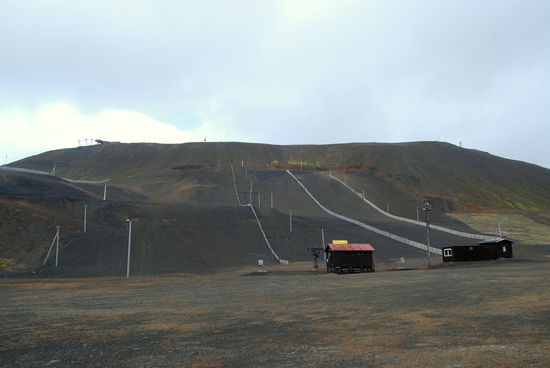 Skigebiet Bláfjöll