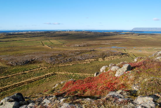 Blick Richtung Stykkishólmur