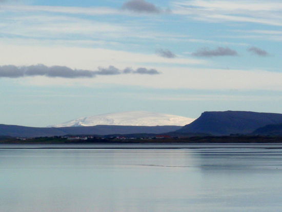 Borgarfjörður mit Eiríksjökull