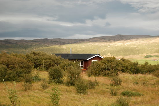 unser Haus von der Rückseite