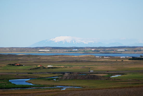 Snæfellsjökull am Horizont
