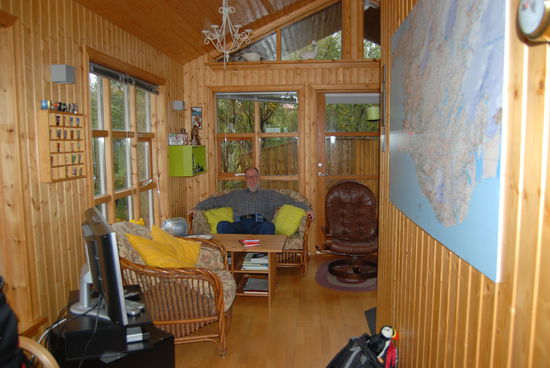 Flur Richtung Wohnzimmer