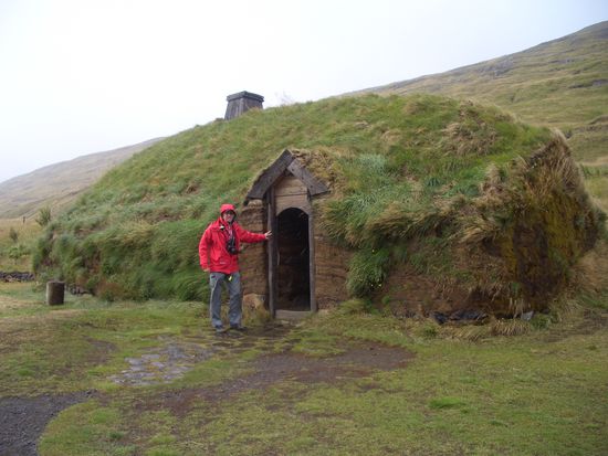 das nachgebaute Langhaus