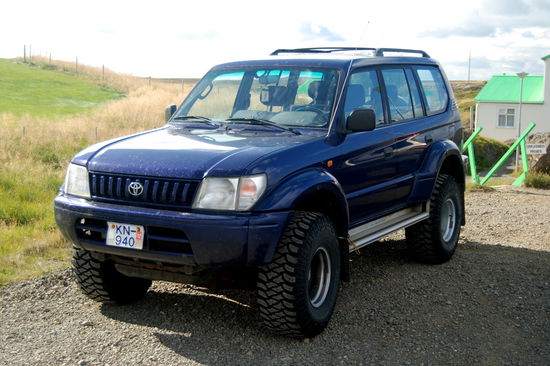 typich isländisches Auto