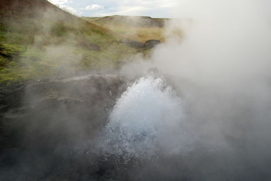 die heiße Quelle Deildartunguhver