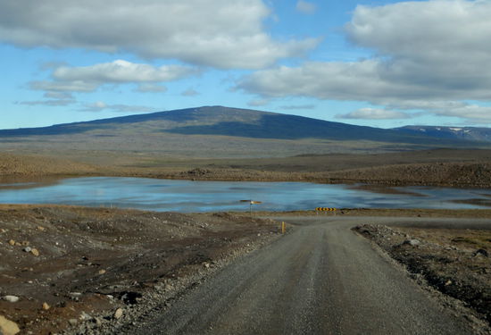 Abzweig nach Þingvellir