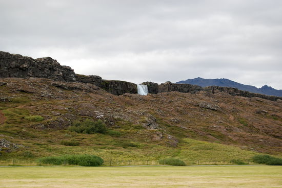 Öxarárfoss, Wasserfall der Öxará