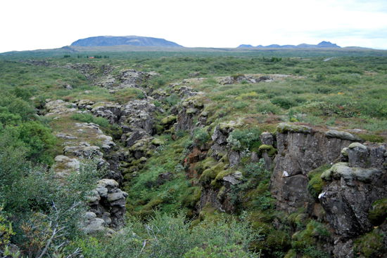 Spalten an der Ostseite