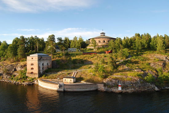 Festung Fredriksborg an der Oxdjupet (Ochsentiefe)