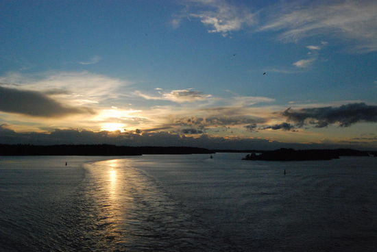 nach dem Sonnenuntergang