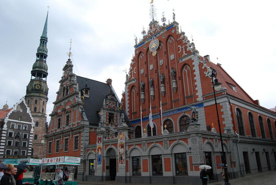 S:t Petrikirche und Schwarzhäupterhaus