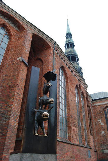 Bremer Stadtmusikanten an der S:t Petrikirche