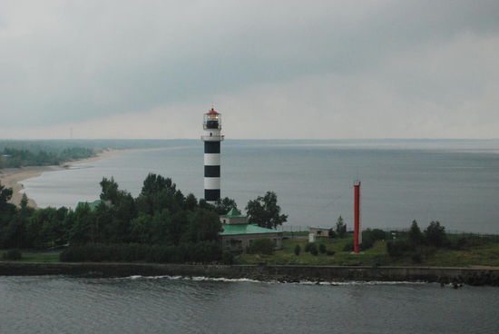 Ausfahrt aus der Düna