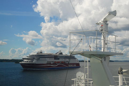 Begegnung mit der neuen Viking Grace