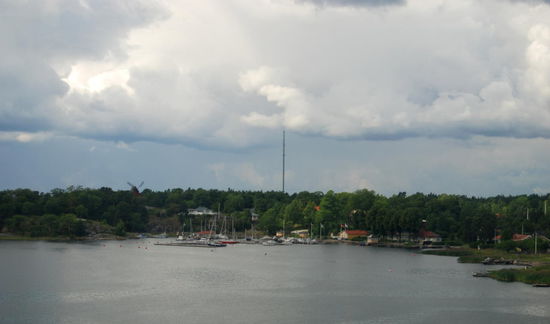 Furusund, hier lagen wir im Juli mit unserem kleinen Boot