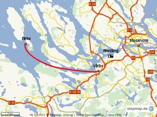 unsere Bootsfahrt nach Birka
