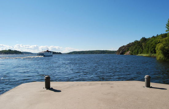 wieder am Anleger Vårby