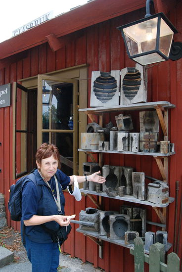 vor der Glasbläserei