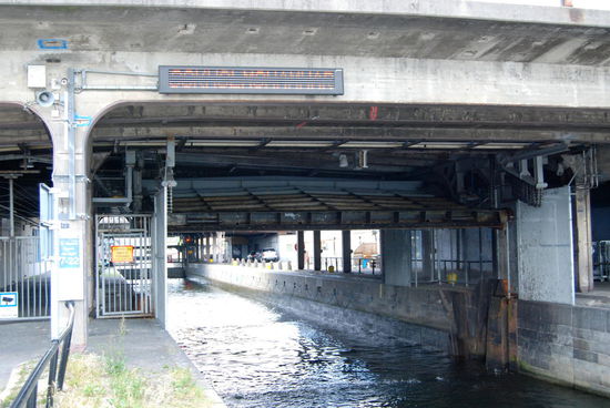 Slussen, die Schleuse zwischen Mälaren und Ostsee