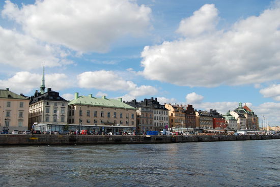 die Siluette von Skeppsbron, Gamla Stan
