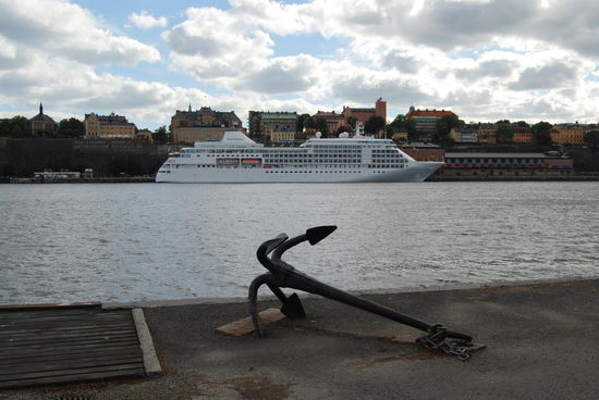 die Birka Paradise vor Södermalm