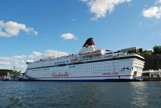 Viking Cinderella, mit der wir vor ein paar Tagen in Riga waren