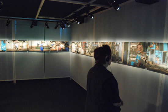 Ausstellung verschiedener Fotografen