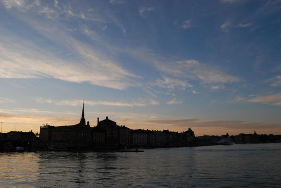 Abendstimmung über Gamla Stan