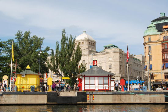 Anleger Nybroviken mit Dramaten