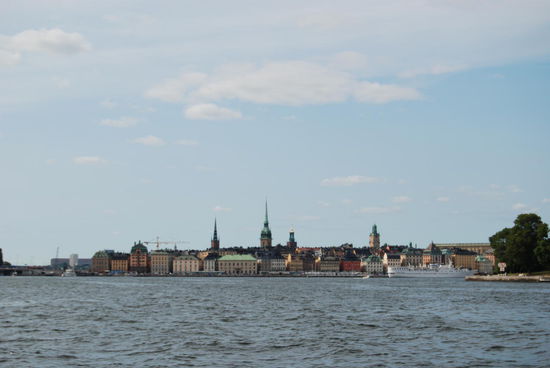 Blick Richtung Gamla Stan