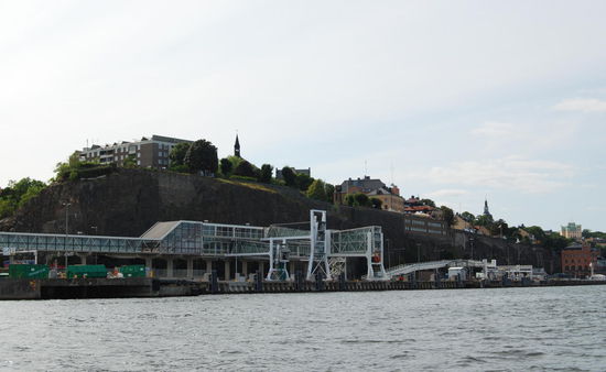 dem leeren Vikingterminalen und