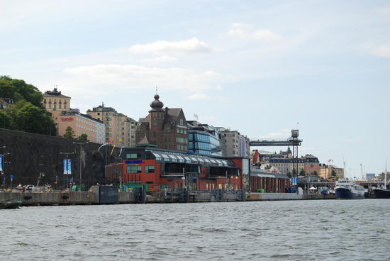 weiter ging es Richtung Slussen, unserem Ausgangspunkt