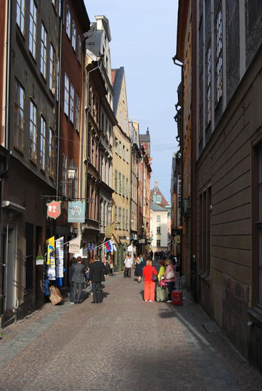 weiter ging es durch die Köpmangatan