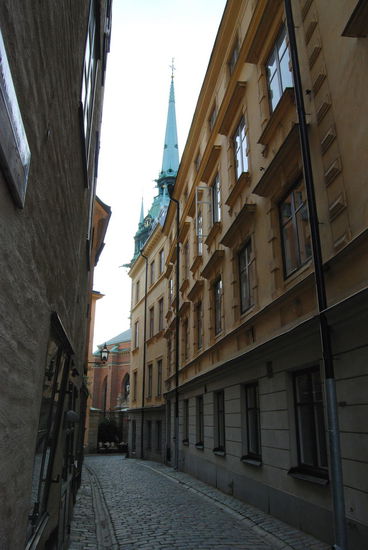 in Richtung tyska kyrkan (deutsche Kirche)