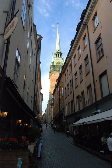 Blick zurück: Tyska Brinken med Tyska Kyrkan