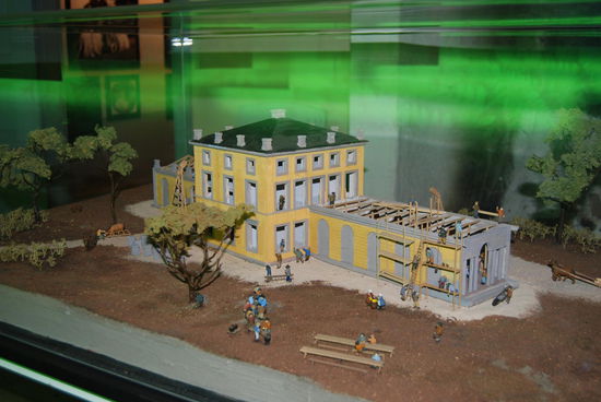 Modell des Schlosses im Museum