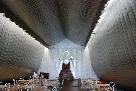 Kupferzelt, Innenansicht