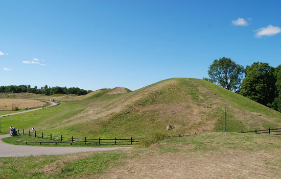 die Grabhügel von Gamla Uppsala