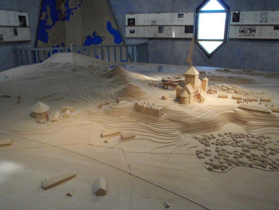 Modell von Gamla Uppsala