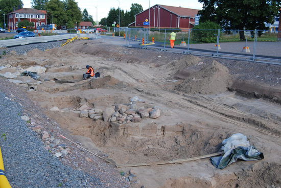 die extra verlegt wurde