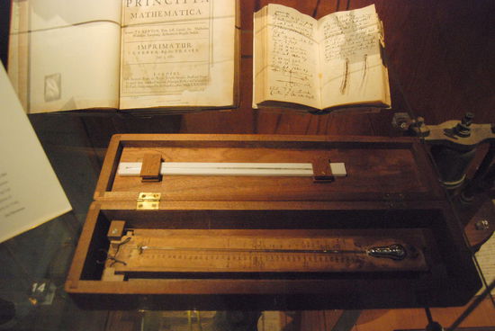 Anders Celsius Originaltermometer, mit diesem entwickelte er die Celsiusskala, anfangs war der Kochpunkt 0 und der Gefrierpunkt 100 Grad