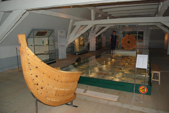 Beispiel eines Schiffsgrabes