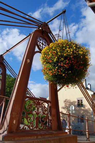 an der Brücke über die Fyrisån