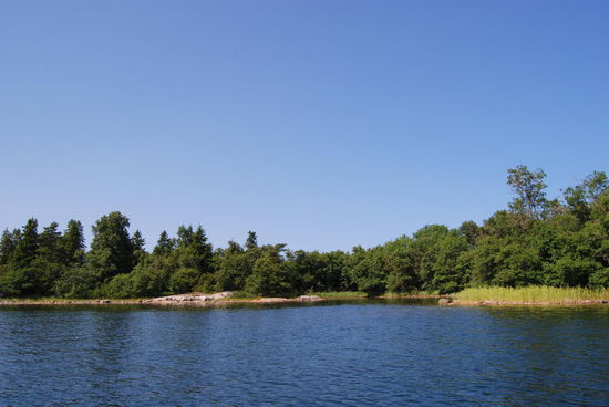 in dieser Bucht fanden wir