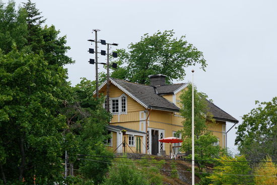 optischer Telegraf, Teil einer Verbindung aus dem äußeren Schärengarten nach Stockholm