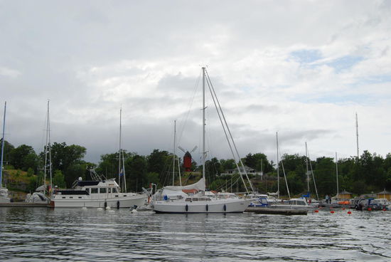 dann verließen wir Furusunds gästhamn