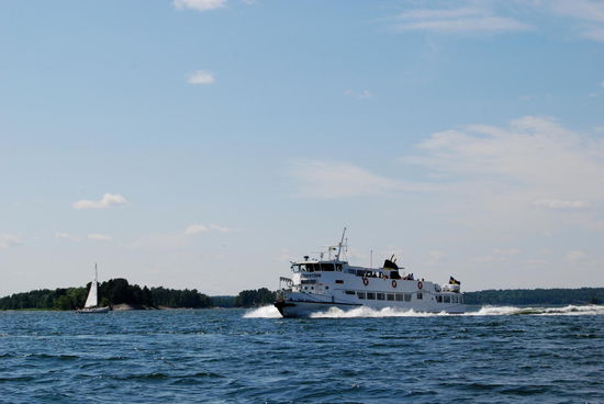 vor den schnellen Passagierbooten mußten wir uns vorsehen