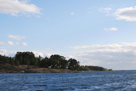 dann suchten wir nach einer geschützten Schäre zur Übernachtung
