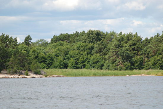 unsere Bucht mit Tele